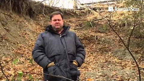 Mike Friberg talks about Grandview Drive erosion.