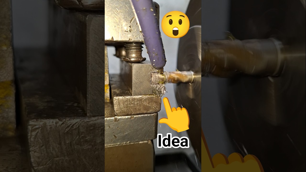 making a threads tool on lathe #