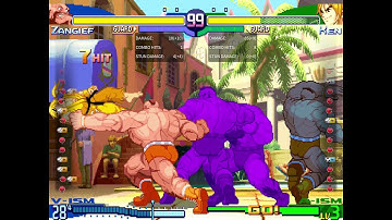 Alpha 3 (30th Anniversary Edition) - Zangief V-Ism Combo