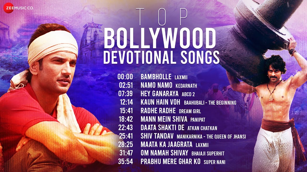 Top Bollywood Devotional Songs  BamBholle NamoNamo Hey Ganaraya Kaun Hain Voh RadheRadhe  More