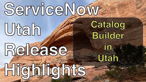 Catalog Builder in ServiceNow