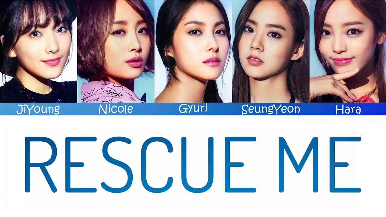 KARA - Rescue Me (Rom/Eng/Port Lyrics)