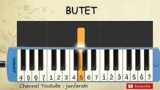 Not Pianika Butet - Lagu Daerah - Belajar Pianika Not Angka Butet