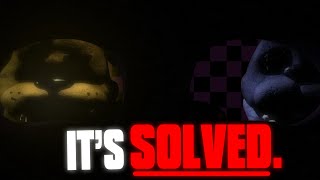 FNAF's INFAMOUS scene finally SOLVED. / FNAF Theory