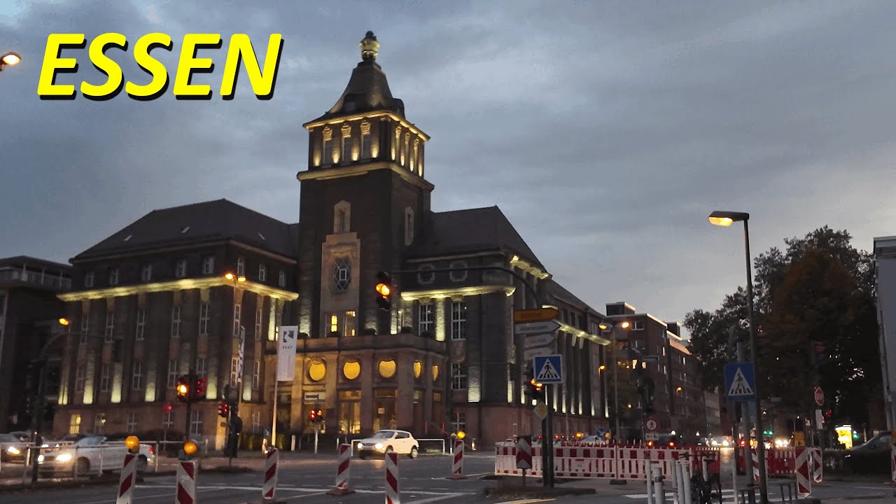 Stadt Essen walking 4K | Vom Moltkeviertel zum HBF  Herbst 2024
