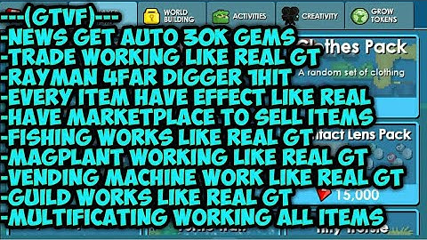 💎BEST! Growtopia Private Server + Tutorial Join!!! (LIKE REAL GT) | GTVF