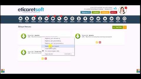 ETicaretSoft Dosya Yönetimi Anlatım Videosu