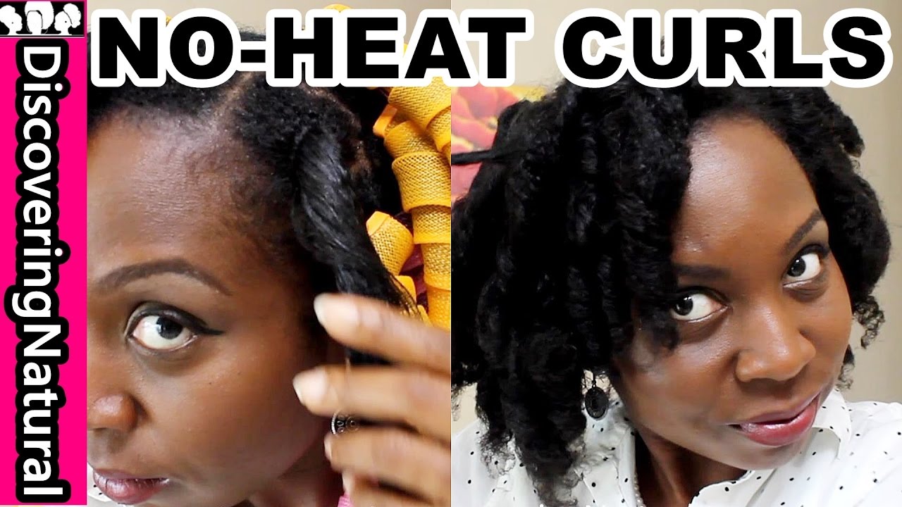 Curlformers On Dry Natural Hair No Heat Curls Naturalhair Hair