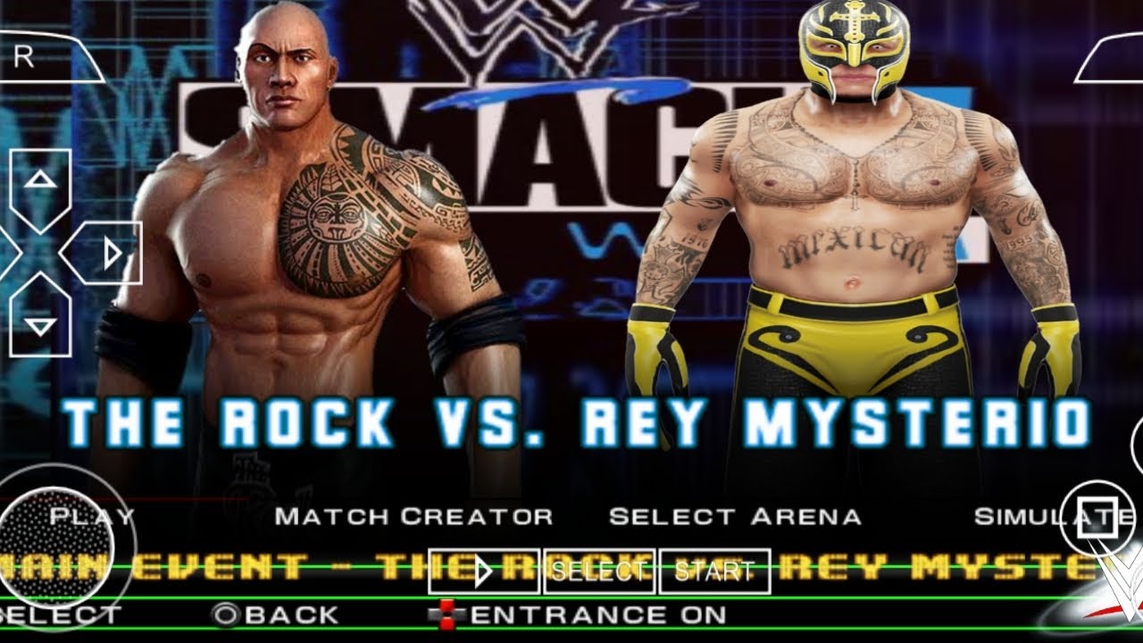Stone Rey Stone Cold Attacks Rey Mysterio and faces The Rock - YouTube