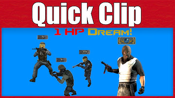 1 HP THE DREAM!!! 1V3 CLUTCH (Counter Strike Global Offensive)