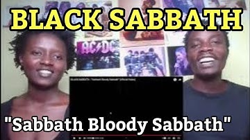BLACK SABBATH - "Sabbath Bloody Sabbath" (Official Video) | REACTION VIDEO