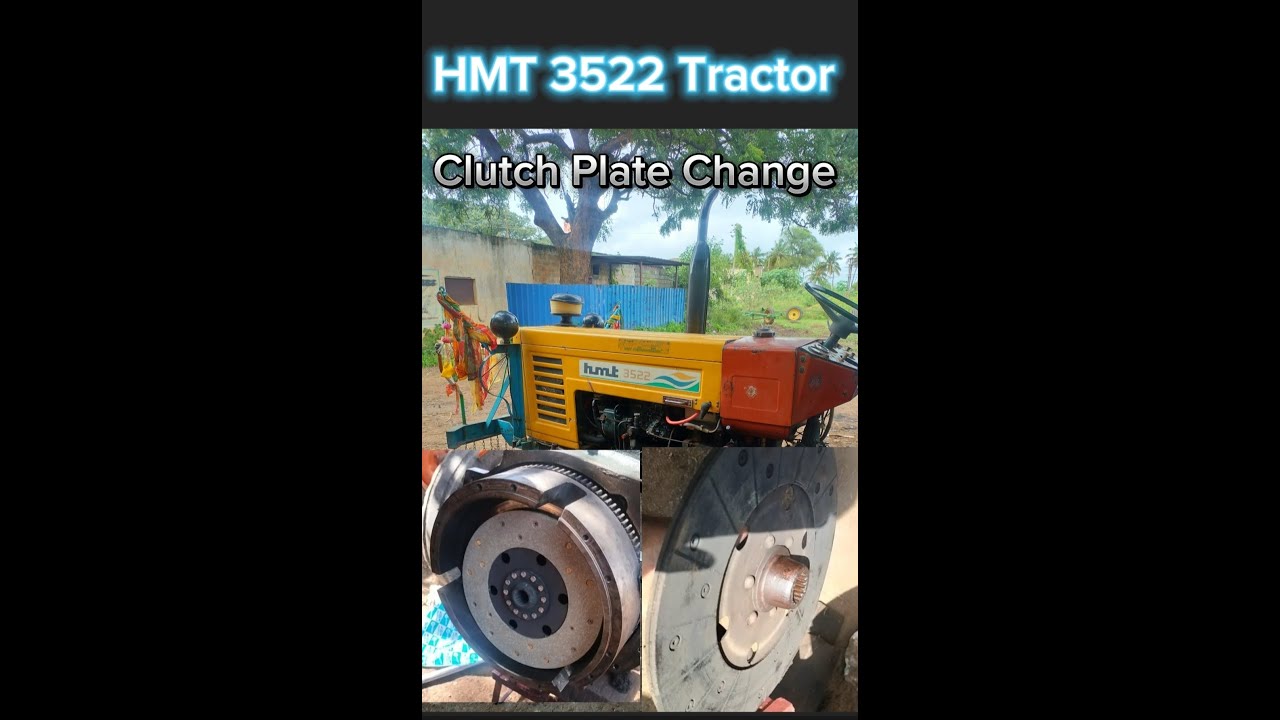 🚜🛠️ HMT 3522 Tractor Clutch Plate Change 🚜 Main Oil Seal Change 🚜🚜