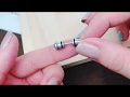 耳針 奧地利水鑽圓錐鋼耳環【ND560】單支 product youtube thumbnail
