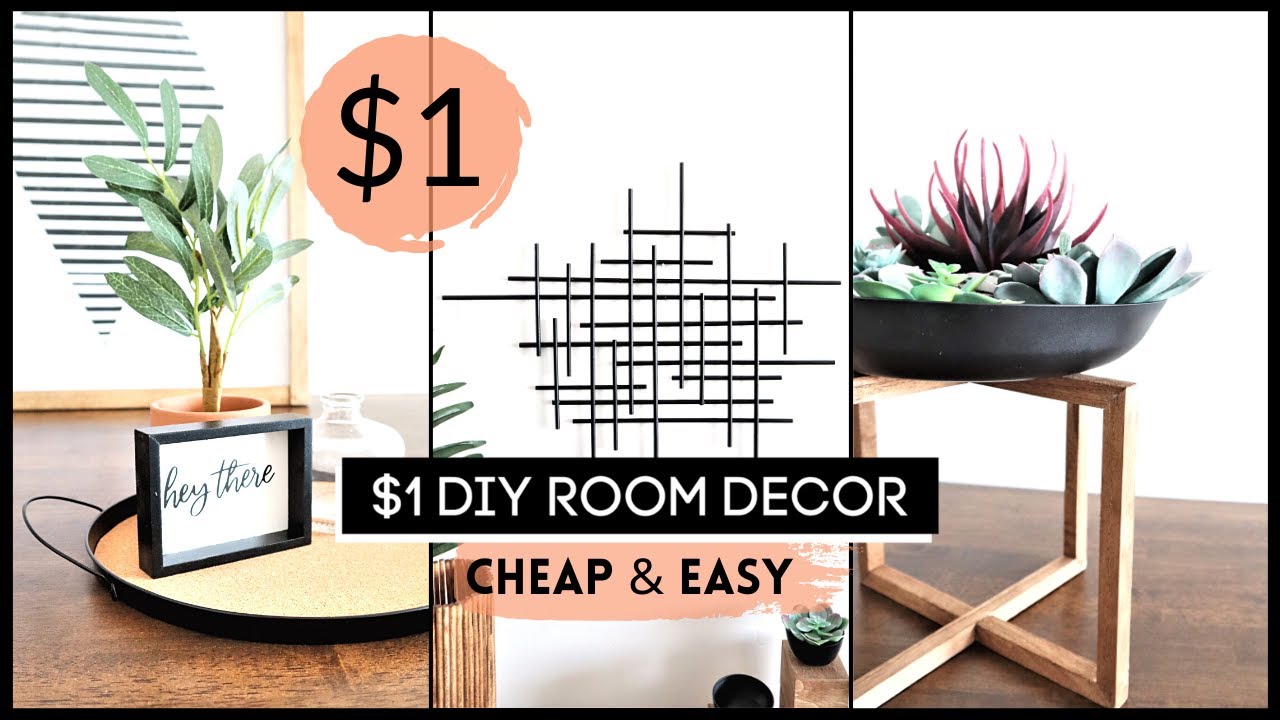 1 DIY Room Decor Ideas That Actually Look EXPENSIVE! (Cheap & Easy