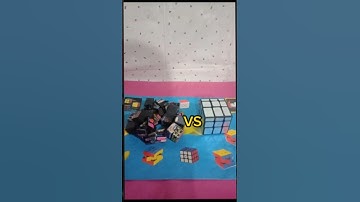 Assemble mirror cube vs silver mirror cube. #shortvideo #cube #tupayelcuber