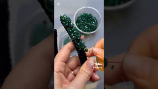 How to make beaded headband #fascinator #finexcollections #diy #handmade #headpiece #trending