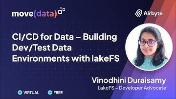 Building Dev/Test Data Environments with lakeFS - Vinodhini Duraisamy - #movedata2022