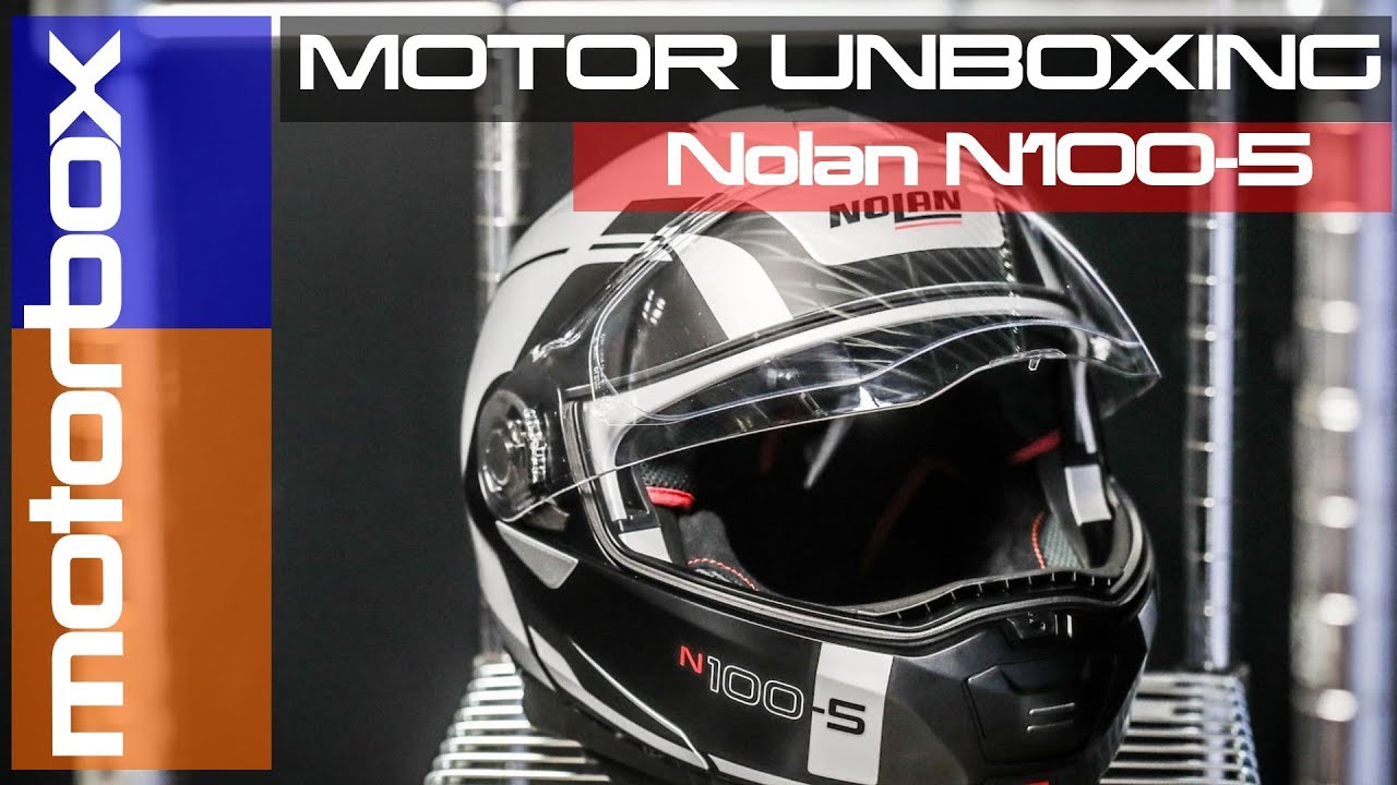 Casco Nolan N100-5 | Prova, info, prezzi | Motor Unboxing - YouTube