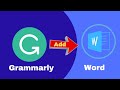 Akkaataa Grammarly Microsoft Word Irratti Add Goonu || How to Add Grammarly to Ms Word by Afan Oromo