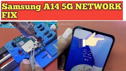 Samsung a14 5g Network problem solution || A145g network fix