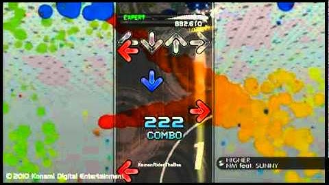 HIGHER on Expert (DDR on PS3)