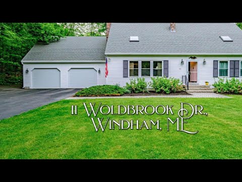 11 Woldbrook Drive, Windham, ME home video tour
