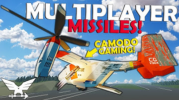 ROCKET TRUCK Ruins Massive VTOL! - Multiplayer Stormworks Build And Rescue