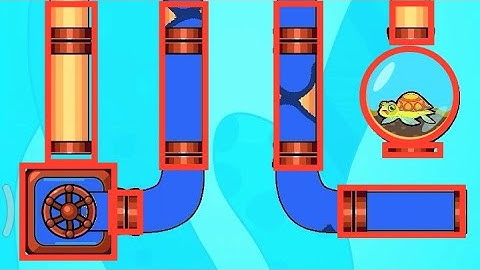 //Save the fish hard level game//pull the pin// #VR64GAMING #vr64gaming