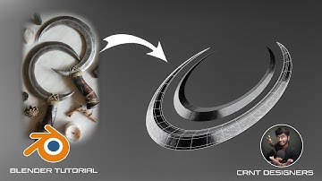 How To Create Moon Crescent Weapon Design _ Blender Weapon Modeling Tutorial