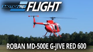 Roban MD-500E G-Jive Red 600 Size Helicopter Scale