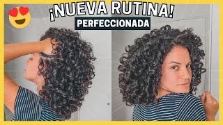 👉Cómo DEFINIR los RIZOS Naturales SIN FRIZZ🤩 RUTINA completa de CABELLO RIZADO 2022✨Rizos perfectos* by Andrea Cenzano 36,883 views 2 years ago 7 minutes, 38 seconds