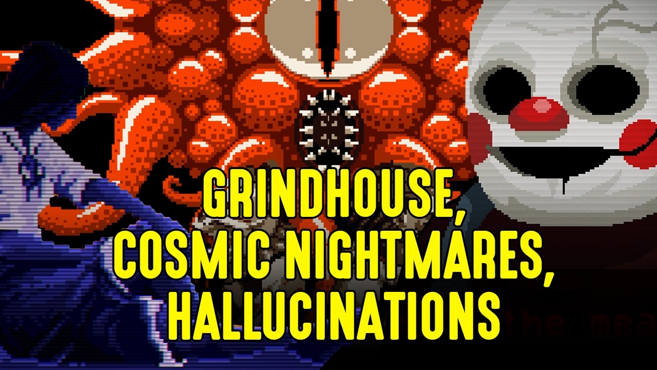 Pixel Grindhouse and Cosmic Nightmares – 4 Gory Horror Games Inspired by VHS-Era Movies