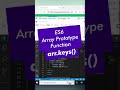 Array.prototype.keys() in JavaScript ES6