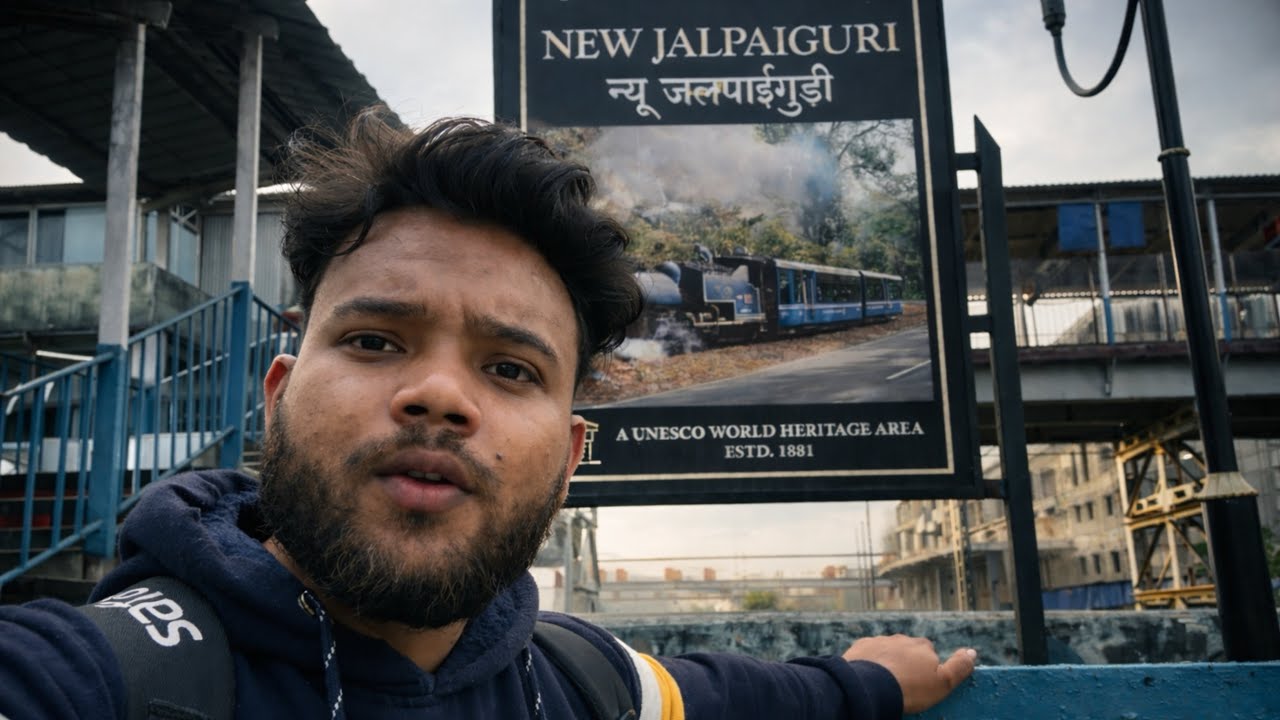 12 Hours At New Jalpaiguri Station|Full Night Vlog