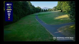 Old Conna Golf Club 11th Hole Flyover