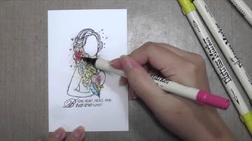 Unity Stamp Quick tip - Distress Waterolor