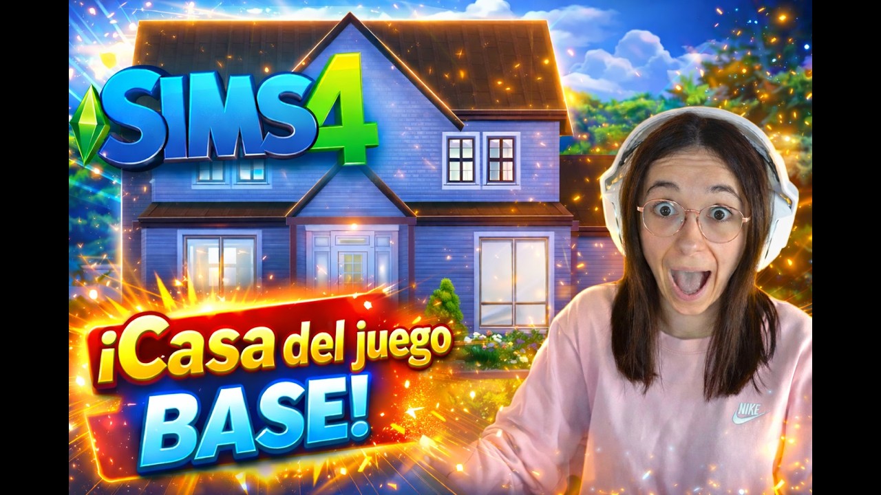 Decoramos una casa SOLO con el JUEGO BASE en los SIMS 4 parte 2 - YouTube