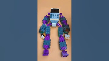 How to build a mecha with building blocks #brickbuilder #buildingblocks #moc #buildingbricks