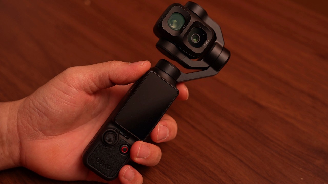 最新の小型ジンバルカメラ買ってみた【 DJI Osmo Pocket 4P 】