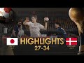 Highlights japan  denmark  main round  27th ihf mens handball world championship  egypt2021