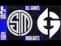 TSM vs EG Highlights ALL GAMES | LCS Mid Season Showdown Playoffs | Team Solomid vs Evil Geniuses