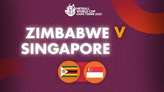 Highlights | Prelims Stage Two: Zimbabwe v Singapore