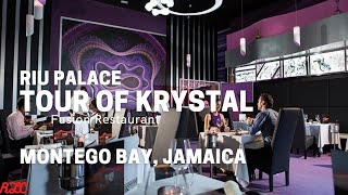 Riu Palace Montego Bay, Jamaica, Krystal Tour- Fusion Resort Restaurant