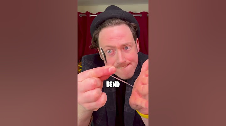 How To Bend Spoon 😱