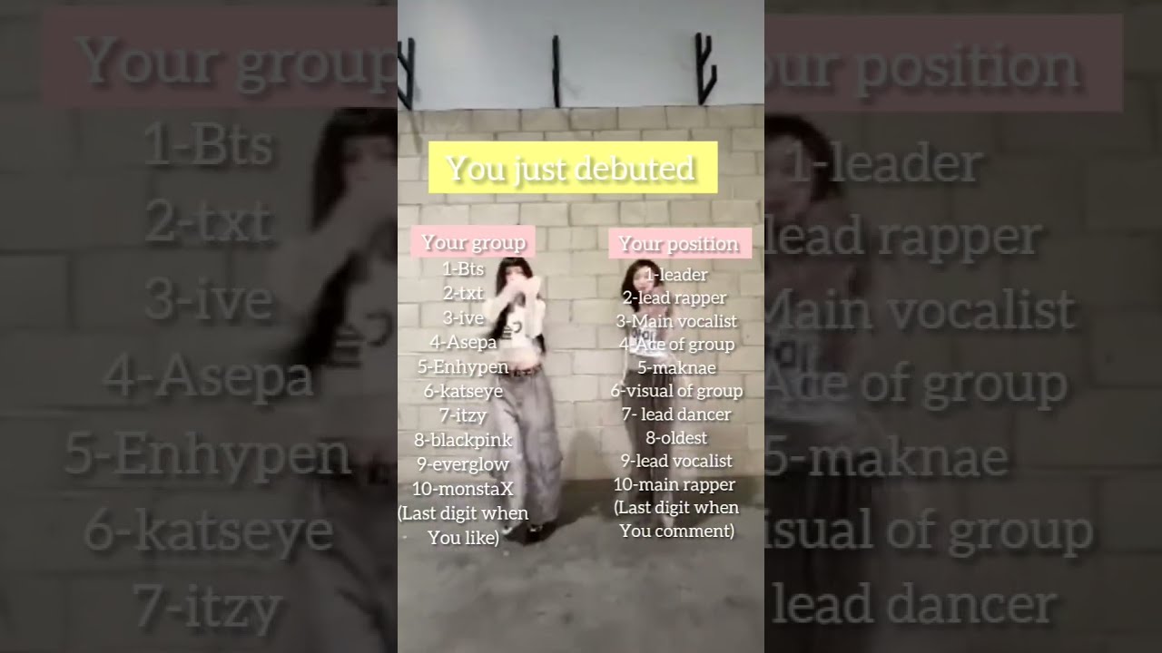 K Pop Game Part 2 Tell Me In Comments Your Answer Blackpink Enhypen Katseye Itzy Bts