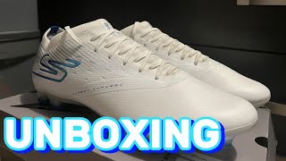 PROMISING Speed Boots! || Skechers Razor FG Unboxing + On-Feet Display