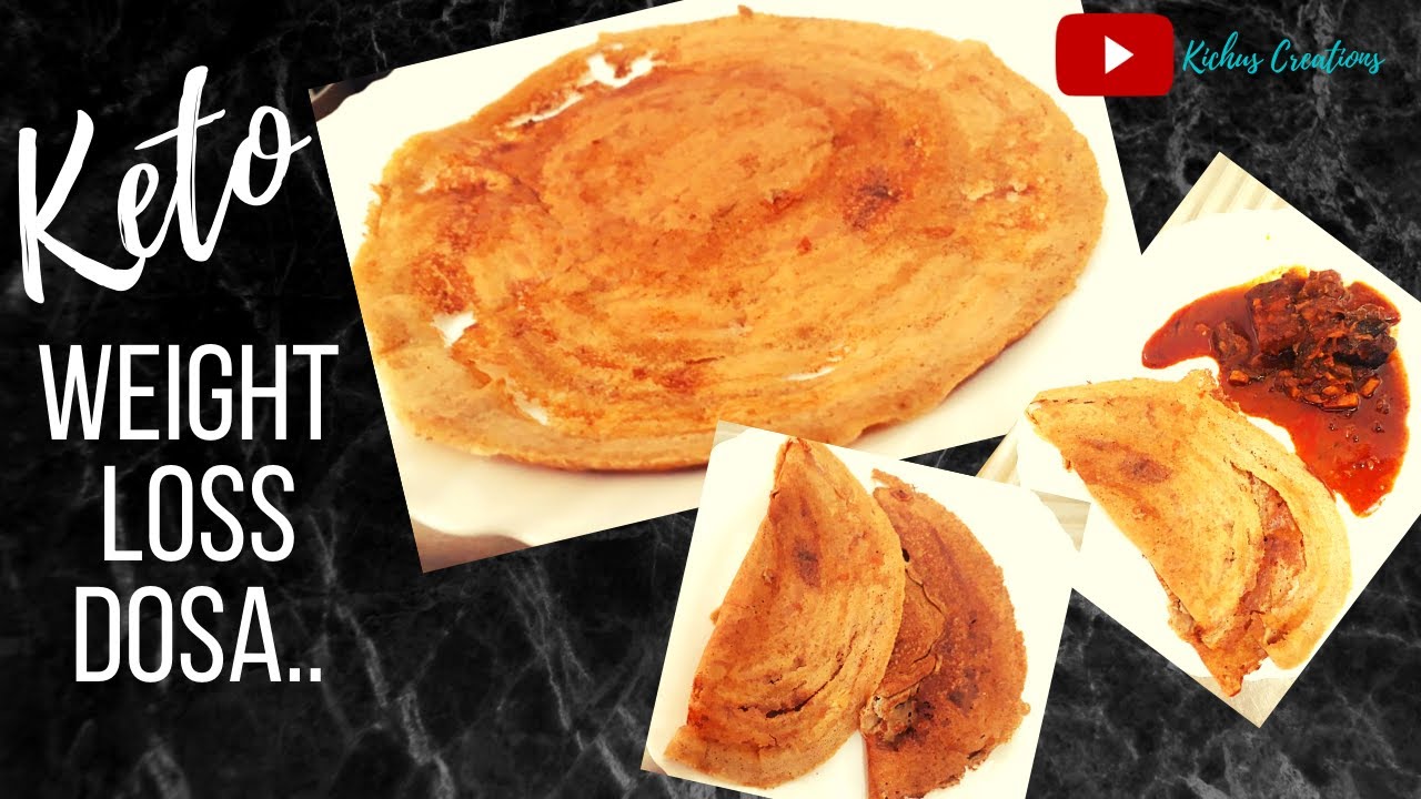 WEIGHT LOSS DOSAKETO DOSA RECIPE ) Ketogenic Break fast/ Flax Seed