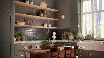 UE5 Kitchen Archviz Cinematic (Realtime with Lumen)