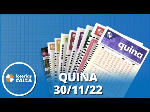Resultado da Quina - Concurso nº 6012 - 30/11/2022