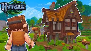 Famous I built the PERFECT STARTER HOUSE in Hytale! 🏕️ Profile